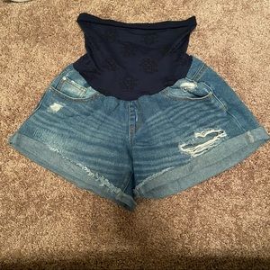 Jessica Simpson Maternity Shorts